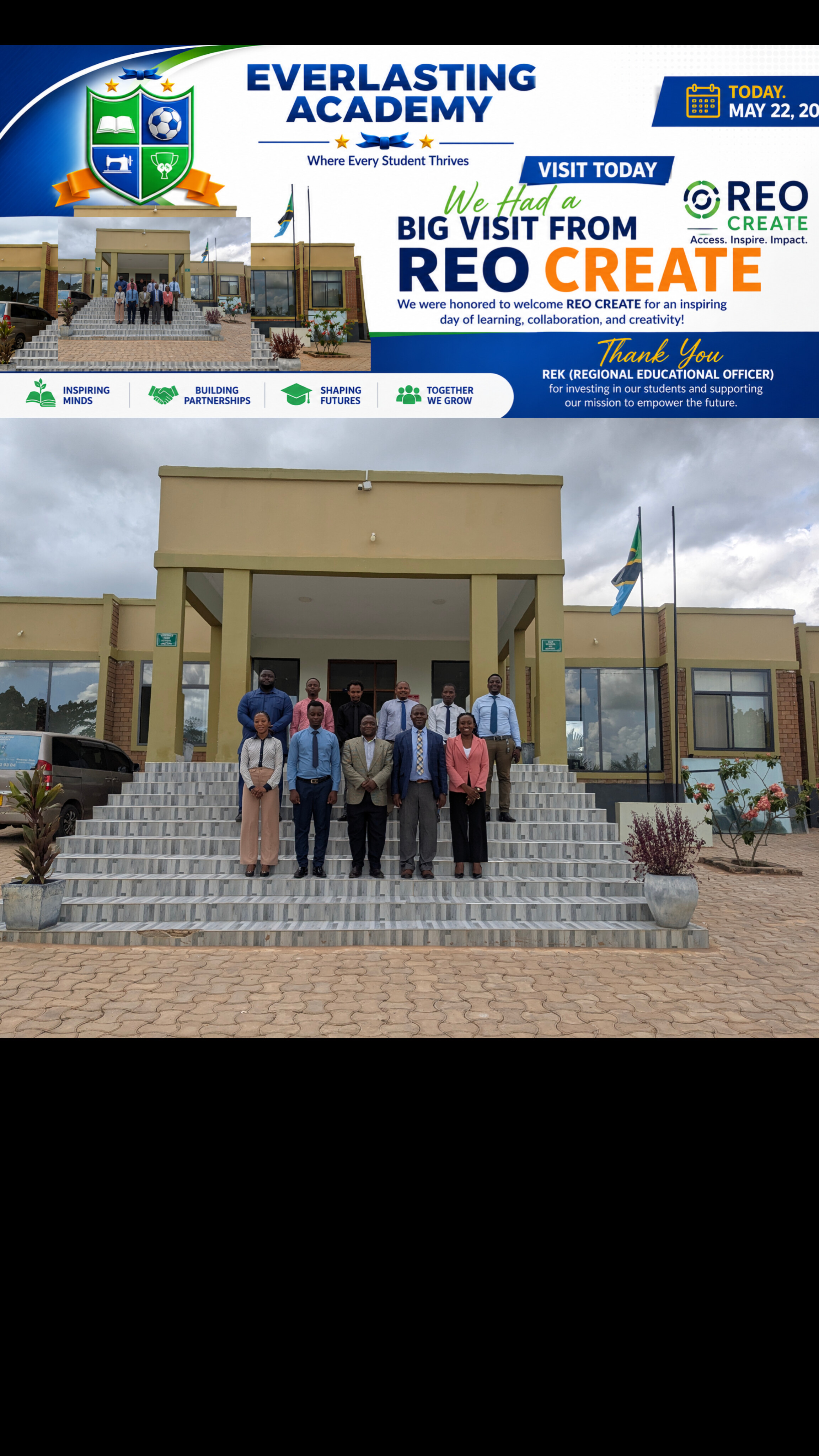 EVERLASTING ACADEMY RECEIVES OFFICIAL VISIT FROM REGIONAL EDUCATION OFFICER (REO)